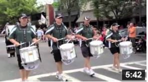 Saratoga flag day 2012